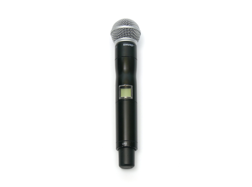SHURE UR2/SM58 プロ用ワイヤレスマイク☆現状品